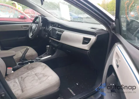 2015 Toyota Corolla Le from USA, damaged, VIN 2T1BURHE3FC346107